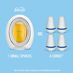 Febreze Odor-Eliminating Small Spaces Air Freshener, Gain Original Scent, 2 Count
