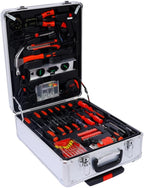 Home Repair Tool Set Kit, Luxebough Mechanics Tool Set with Rolling Tool Box, 4 Drawer Toolbox Storage Case, General Household Tool Kit for Maintenance, Garden, Homeowner, Handyman (970 PCS)