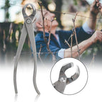Bonsai Cutter, Knob Cutter Bonsai Tools Round Edge Cutter, Stainless Steel Bonsai Tree Knob Cutter Concave Cutter Bonsai Cutting Tool for Garden