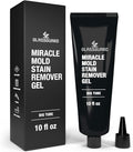 GlassGuard Miracle Mold Stain Remover Stain Gel – Heavy Duty Cleaning Gel for Grouts, Ceramic, Glass, Silicone, Caulk & More – Washing Machine Cleaner Front Loader (300 ml / 10 oz)