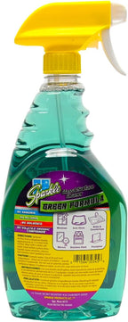 Sparkle Glass & Window Cleaner Spray, VOC-Free Eco Formula, Streak-Free Finish for Windows & Mirrors, 33.8 fl oz (Pack of 3)