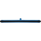 Vikan 77553 Squeegee,Fixed Head,Floor,28",PP/RB,Blue