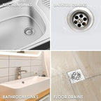 Bio-Flow Drain Strips - 24 Strips | Drain Cleaner & Odor Remover Drain Sticks