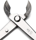 180MM Bonsai Round Edge Cutter Professional Grade Branch Cutter Alloy Steel Bonsai Tools Equip With Tool Bag (MTS-13)