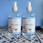 Linen Scentsations Fabric and Linen Spray 2 Pack, Cotton Mist - Odor Eliminator & Air Freshener for Bedding, Clothes, Room & Pillow, 16oz x2 (32oz Total)