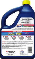 Roto-Rooter Hair Clog Remover l Dissolves Hair Clogs Faster l Safe on Pipes | 128 oz.
