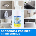 2025 Upgrade Sink Drain Cleaner, Sink and Drains Cleaner, Multi-functional Sink and Drain Cleaner Powder Cleaning, Drains Foam Cleaner, Powerful Pipe Dredging Agent for Kitchen Toilet (1Pc)