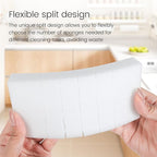 40PCS Melamine Sponge Magic Eraser Sponge in Bulk Small Cleaner Pads Melamine Pads for Dishes Cleaning Eraser for Kitchen, Bathroom, Toilet - 16x8x2cm (32 Small Pieces of Each Pack)