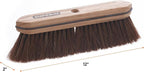 Refill Head for Kitchen and Home – Heavy Duty Household Broom for Easy Sweeping Dust and Wisp Floors and Corners (Horsehair)