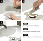 HongWay 10 Pack Pumice Stone for Cleaning, Pumice Stone for Toilet Cleaning Bowl Stick, Heavy Duty Strong Pumice Cleaning Bar for Bathtubs, Kitchen Sink, Grill, Household (5.9 x 1.4 x 0.9 Inches)