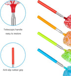4 Pcs, [Microfiber] Hand [Duster] [Washable] Microfibre Cleaning Tool Extendable [Duster]s for Cleaning Office, Car, Computer, Air Condition