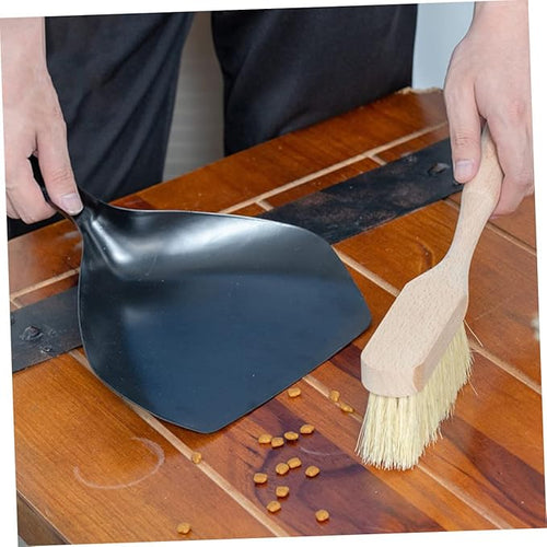 1set Portable Mini Dustpan and Brush Set Handheld Cleaning Tools for Broom and Dustpan for Sweeping Desk and Floor Dust Cleaning Kit