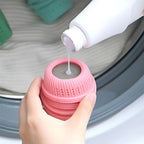 6Pcs Washing Machine Laundry Ball Fabric Softener Dispenser Balls for Washing Machine TPE Household Fabric Softener Dispenser Softener Ball Dispenser Laundry Detergent Balls for Laundry Room(6pcs)