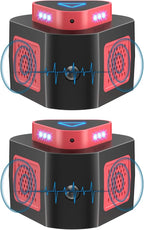 New Upgraded Rodent Repellent Ultrasonic Plug in Mouse Repellent Get Rid of Mice Permanently Electronic Repellent 4-Modes & Flashing Light, 360° Ultrasonic Mouse Blocker Rat Deterrent Indoor (1)