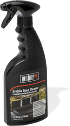 Weber Griddle Deep Cleaner – Powerful Burnt‑On Grease & Residue Remover for Flat‑Top Griddles, Side Tables & Outdoor Grill Surfaces