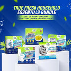 True Fresh Dishwasher Cleaner & Deodorizer Tablets 24-Pack – Deep Clean, Fresh, Sparkling Dishwasher Cleaning Tablets for Spray Arms, Filters & Drains – Removes Grease, Residue & Hard Water Buildup