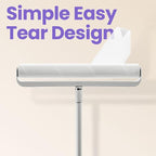 14.17" Extra Large Lint Rollers for Pet Hair, DELOMO Sticky Rollers for Floor with 3 Extendable Handle & 4 Refills (200 Sheets), Long Handle Sticky Mop for Cleaning Carpets, Couches, Furniture, Cars