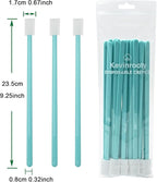20PCS Crevice Cleaning Brush Tool Kit, Disposable Toilet Brush & Seat Cleaner (Blue)