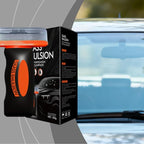 Q4 Glass Guard, 3 Pcs Glass Emulsion Cleaner, Windshield Oil Film Remover, Oil Film Cleaning Brush For Car Windows (2pcs)