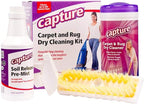Capture Carpet Total Care Kit 100 Spot and Stain Remover (32 oz), Couch, Sofa Cleaner and Stain Remover Bundle