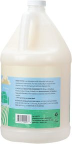 Ginger Lily Farms Botanicals Plant-Based Dishwasher Detergent Gel, 100% Vegan & Cruelty-Free, Fragrance-Free, 1 Gallon Refill (Pack of 4)