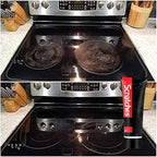 RJDJ Scratch Free Stove Top Scratch Remover, Cooktop Heavy Duty Cleaner And Polish, Glass Ceramic Stove Top Cleaner, Multipurpose Cooktop Cleaner for Household (2PC)