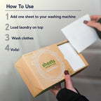 Sheets Laundry Club Bundle - 50 Pack (up to 100 loads) Fresh Linen Detergent Sheets, 40 Pack Free & Clear Dryer Sheets & 8 Oz. Sandbar Scent Booster - New Liquidless Technology
