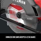 CRAFTSMAN V20 Cordless Power Tool Combo Kit, with Drill/Driver, Circular Saw, 2 Batteries and Charger (CMCK202C2)