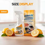Heavy Oil Multi Purpose Cleaner Stain, Effective Multi-Purpose Cleaner with Kitchen Cleaning Sponges for Household, Oven, Stove, Range Hood, Sink, Heavy Oil Cleane (1PCS)