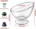 MOLIGOU Coffee Pod Holder Bowl, Coffee Capsule Container, Coffee Pod Storage Organizer for Kitchen Counter