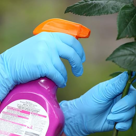 SHOWA 7500PF Sustainable EBT Latex-Free, Powder-Free, Nitrile Disposable Single Use Safety Gloves, 4 Mil, 9.5" Length, Small (1 Box/100 Gloves)