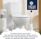 Nature Clean Natural Toilet Bowl Cleaners Strips 3 x 45 count, Plastic-Free Packaging, Refresh Toilets & Bathroom. No Splash.