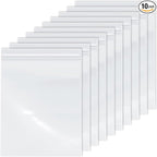 10-Pack Heavy Duty Oven Rack Cleaning Bags,19.7 * 27.5 inch，No Scrub Reusable Leak-Proof Soaking Bags for Grill Grates，Universal Fit for Oven Racks, Griddles and Smoker Grates