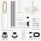 Handheld Vacuum Cleaner, 2-in-1 Mini Cordless Vacuum Cleaner, USB Rechargeable Car Vacuum Portable, Quickly Dust Removal, for Hardwood Floor, Carpets, Pet Hair, Car, Office & Home Cleaning