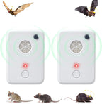 Bat Deterrent Devices: Plug in Bat Deterrent for Attic,Outdoors & Indoors - Bats Removal Keep Away System for Porch,House,Friendly to Human & Pet (2)