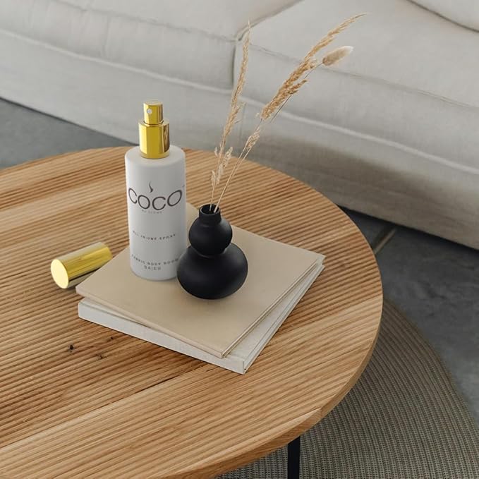 COCO by Stone 5oz All-in-One Spray (Baies) Shake & Spray Formula for Fabric, Pillows, Interiors, Clothing, Home Fragrance Accessories, Room Perfume, Room Deodorizer, Vegan & Cruelty-Free