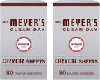 Mrs. Meyer's Clean Day Dryer Sheets (Lavender, 2 Pack, 160 Count)