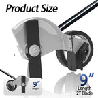 Universal Lawn Edger Attachment Compatible with Remington,Yardman, Snapper, Bolens, Murray, Kobaltand Most Other Major Brands Black