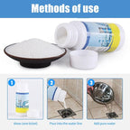 2026 Upgraded Sink and Drain Cleaner, Multi-functional Powerful Pipe Unclogging Agent Drains Cleaner Fast Foaming for Kitchen Toilet and Pipes Cleaning Tool (3Set)