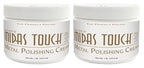 Rolite Midas Touch Metal Polishing Cream, 1 lb, 2 Pack, Cleaner and Polishing Rouge for Silver, Gold, Brass, Copper, Chrome, Restores Luster to Metal Surfaces, Polishing