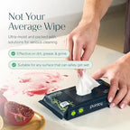 Puracy Multi-Surface Cleaning Wipes – Non Toxic Multi Surface Cleaner for Grease & Grime, All Purpose Appliance Wipes, Lemongrass Scent (10.8 oz, 3 Pack, 150 Count)