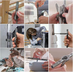 42 in 1 Magnetic Screwdriver Set, DIY Ratchet Screwdriver Set, Removable Self-assembly Precision Screwdriver Kit, Magnetic DIY Precision Tool Kit for PC Laptop Mobile Cell Phone Digital Watch