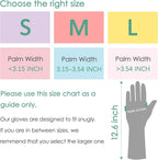 12 Pairs Rubber Cleaning Gloves for Dishwashing Reusable Kitchen Gloves for Washing Dishes and Household