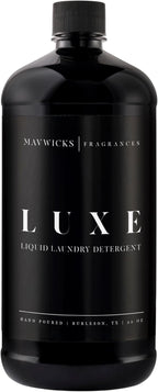 Laundry Liquid Detergent (Luxe) - 32 Oz Laundry Perfume Bottle for Men & Women, Stain & Odor Remover, Deep Clean, Long-Lasting Fragrance and Freshness for All Fabrics