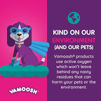 Vamoosh 6-in-1 Washing Machine Cleaner | Patented Pet Hair Dissolving Technology | No Harmful Chemicals | Removes Limescale | Deep Clean | Descales | Lemon Fresh Scent | 150g (Pack of 6)