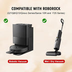 Floor Cleaning Solution Compatible with Roborock Robot Vacuum (Q5/Q7/Q8/Q10/S7/S8/Saros 10R/F25/Qrevo), Floor Cleaner for All Robot Vacuums & Cordless Wet Dry Vacuum with Mopping