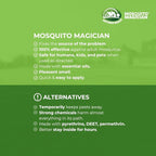 Mosquito Magician Indoor and Outdoor Spray - Use for Carpet, Furniture, Bedding, Couches & Pets – Plant-Sourced with Essential Oil – Cedarwood, 32 OZ