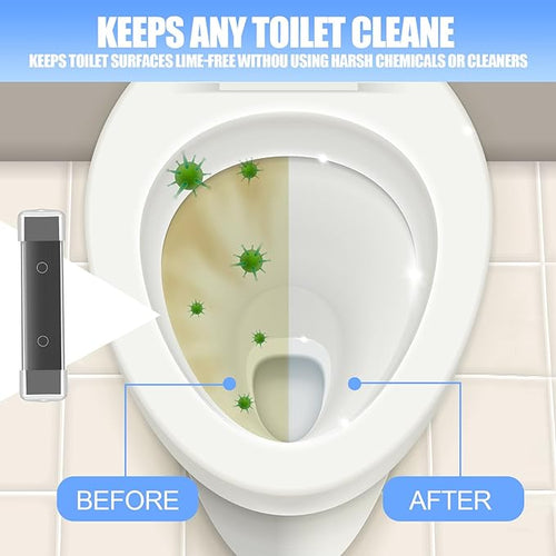 12 Pcs Magnetic Toilet Bowl Cleaner Black Toilet Cleaning Magnets Magnetic Tank Cleaner for Household Bathroom Cleaning Supplies Against Stains No Chemicals