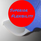 Water Blade 12" - Super Flexible T-Bar Silicone Squeegee - for Car Or Home Use - Best for Automotive Or Bathroom Drying!