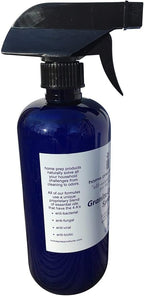 Natural Granite Cleaner for daily use; Degreases and Cleans to a streak free shine made with Therapeutic Grade Essential Oils, Non-Toxic, versatile all around the house cleaner